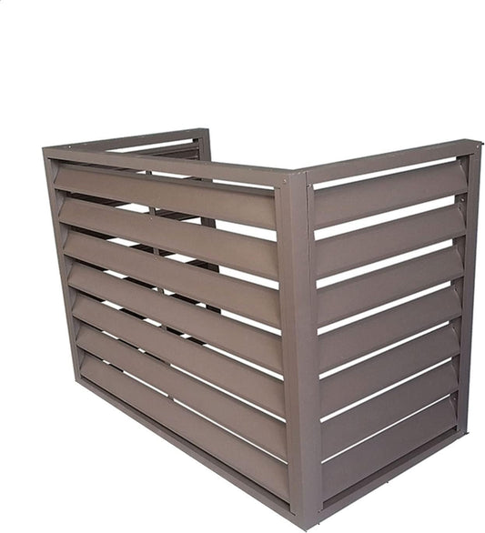 GENERIC Housse De Climatiseur Robuste En Aluminium Pour Mini Unités Séparées – Protection Résistante à L'eau, Au Vent, Anti-grêle Pour Une Utilisation En Intérieur Et En Extérieur – Housse D'unité De