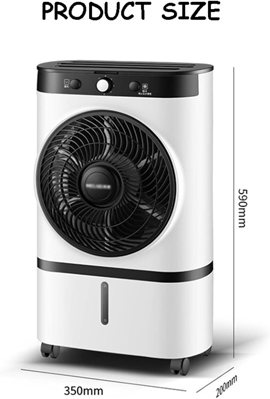  13000BTU Air Refroidisseur, Réfrigération Mobile, Déshumidification, 3 Vitesses De Ventilateur, Affichage LED Et Télécommande, Minuterie 12h, Classe D'économie D'énergie A