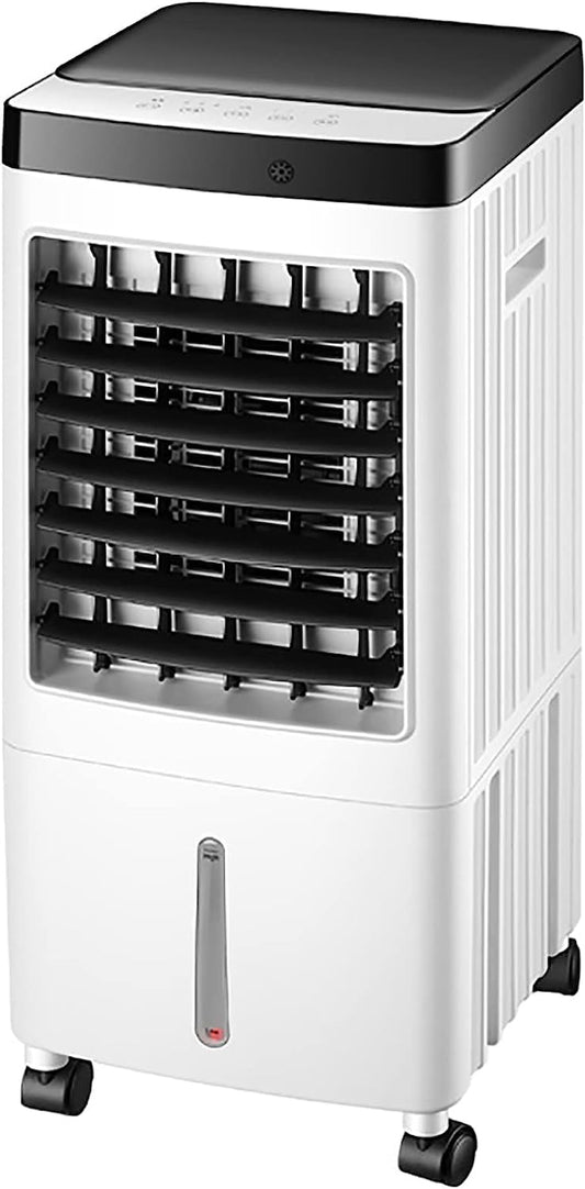 GENERIC Refroidisseur D'air Portable Sans Tuyau, Refroidisseur Sans Vent Sans Vent 10L Avec 3 Vitesses Et Fonction De Swing, Unité De Climatisation De Salle Silencieuse De Murmure Pour La Chambre De Bureau à