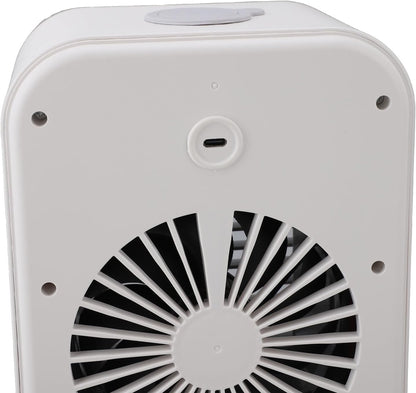  Mini Climatiseur, Climatiseur Portable Léger Et à Refroidissement Efficace, Réservoir D'eau Pulvérisée, Refroidisseur Mobile De 500 Ml Pour La Maison, Le Bureau Et Les Voyages