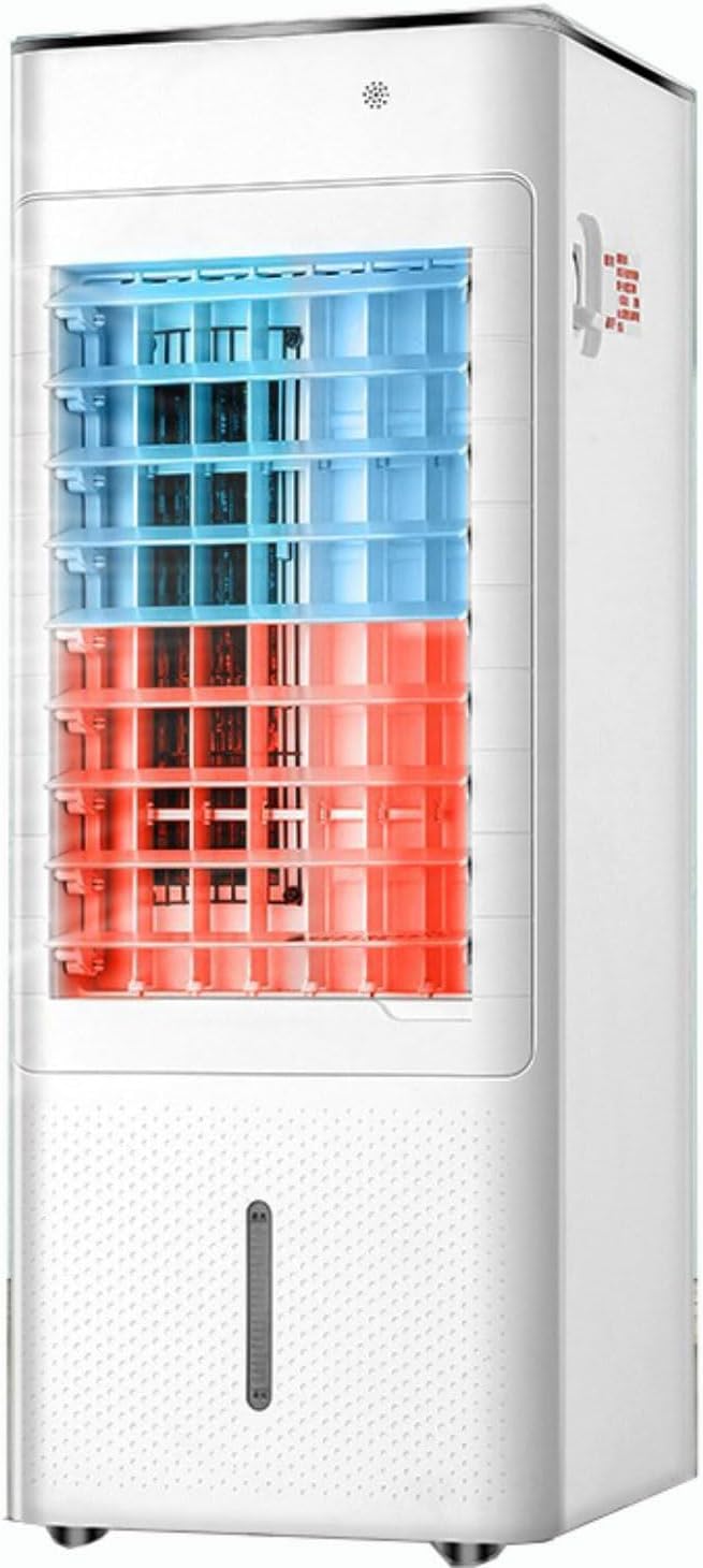 GENERIC Ventilateur De Refroidissement Portable Pour Climatiseur - Chauffage Mobile 4 En 1, Refroidisseur, Humidificateur Avec Télécommande, Minuterie 12 H, 3 Vitesses, Oscillant à 120° Pour La Maison Et Le