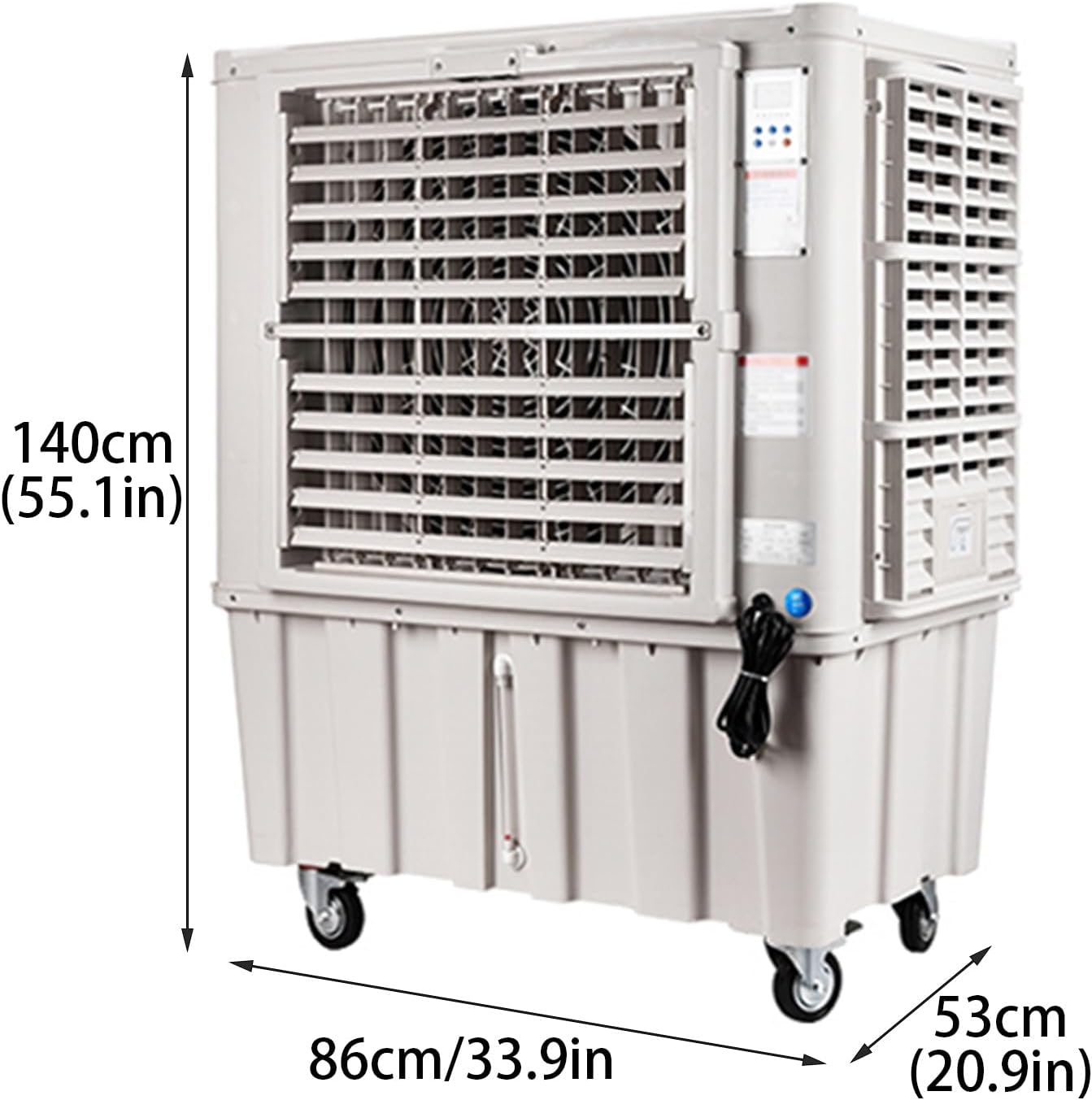  Climatiseurs Portables Avec Réservoir D'eau Et Télécommande, Refroidisseur D'air Efficace Pour Les Chambres Et Les Bureaux