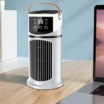  Climatiseur De Bureau | Climatiseur Portable Pour Pièce | Appareil De Brumisation Purifiante 9 Vitesses Réglable Avec Éclairage Pour Dortoir, Salon Et Chambre à Coucher