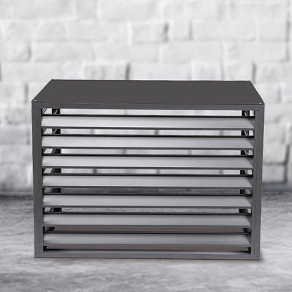 GENERIC Housse De Protection En Aluminium Pour Climatiseur Extérieur - Protection Contre Les Intempéries Pour Climatiseurs Extérieurs Et Housse élégante Pour Unité Extérieure