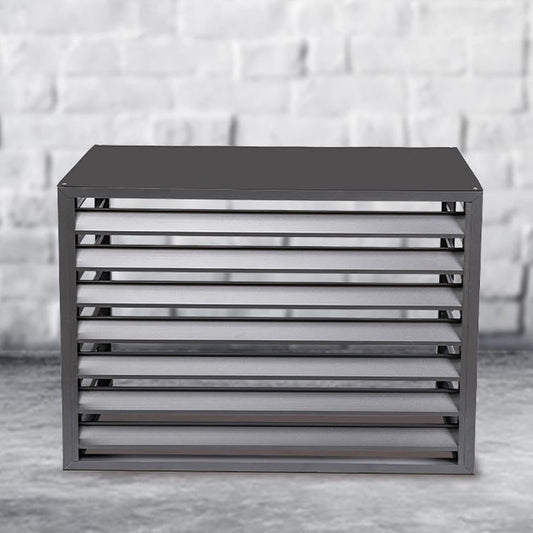 GENERIC Housse De Protection En Aluminium Pour Climatiseur Extérieur - Protection Contre Les Intempéries Pour Climatiseurs Extérieurs Et Housse élégante Pour Unité Extérieure