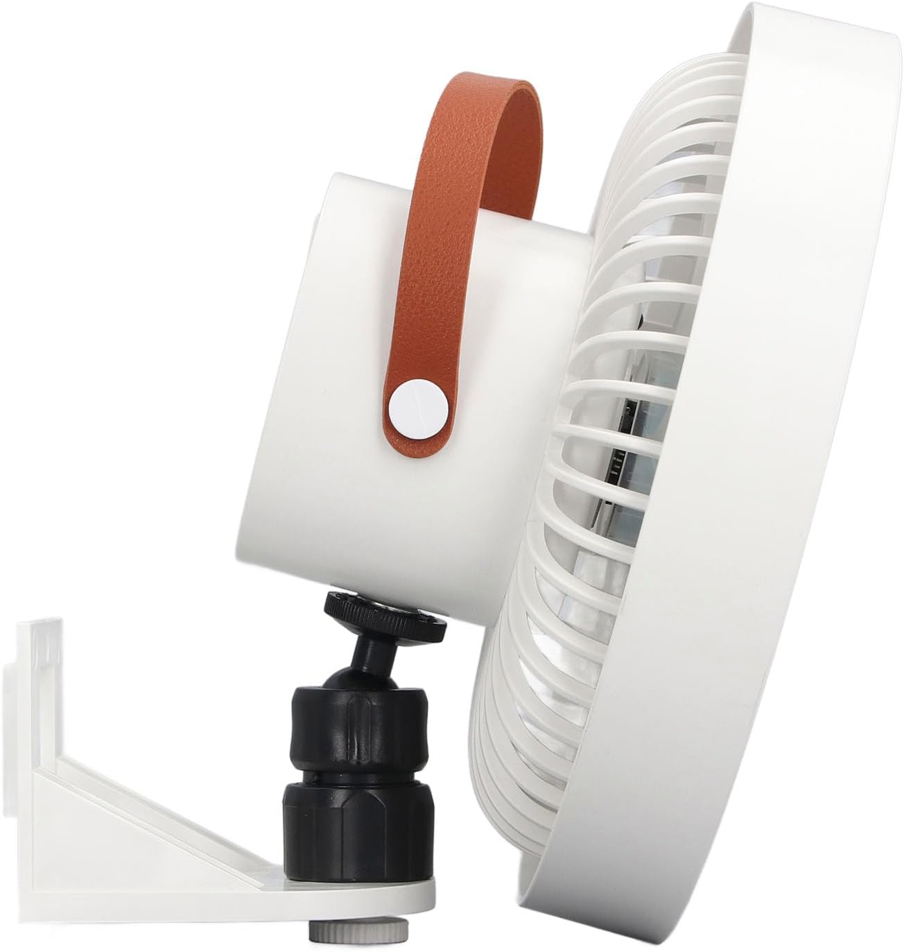  Haofy Petit Ventilateur Oscillant Mural Avec Télécommande, Veilleuse 3 Vitesses, Idéal Pour Chambre à Coucher, Bureau, Garage