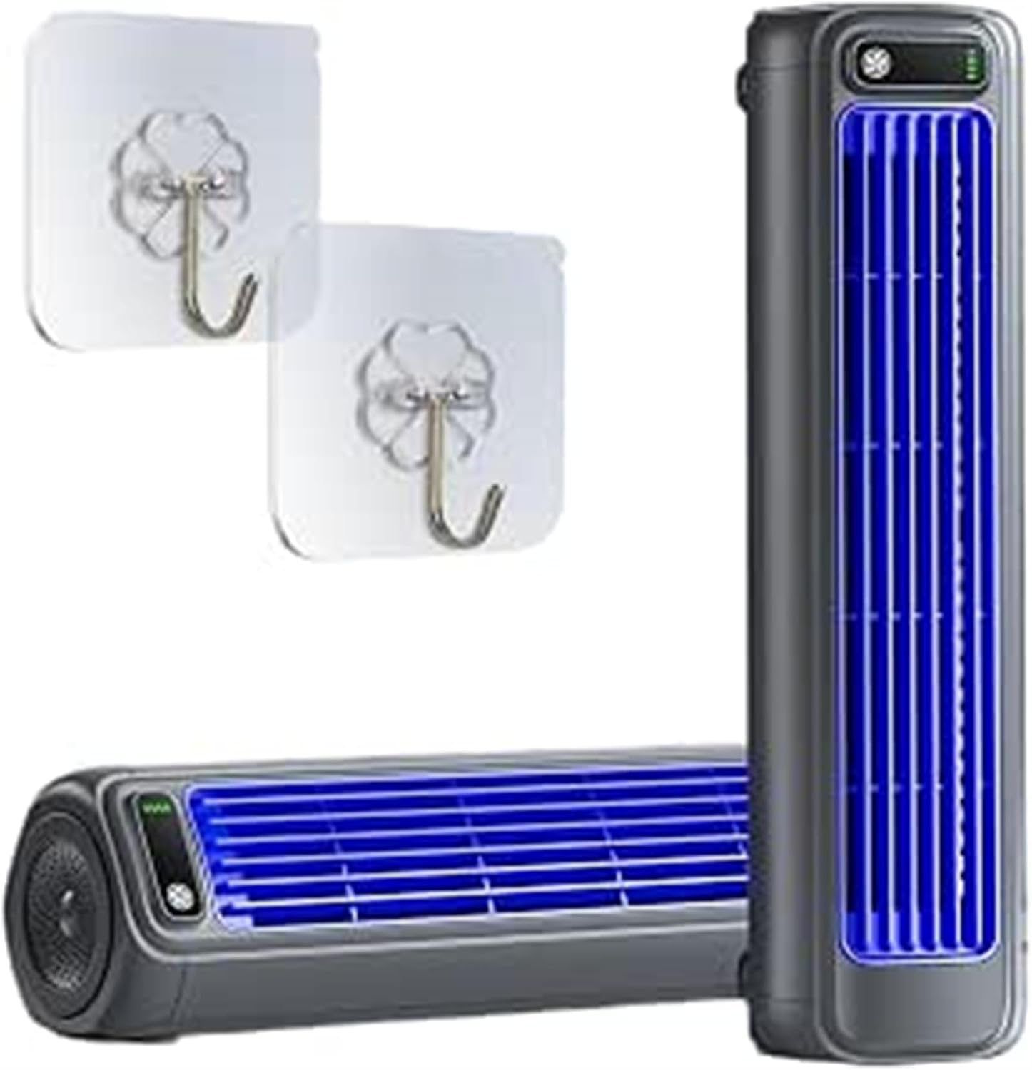  Climatiseur Sans Évacuation Rechargeable Sans Fil Silencieux | Format Compact Avec Batterie Intégrée Pour Un Usage Flexible, Idéal Sur Une Table De Nuit Ou Un Bureau