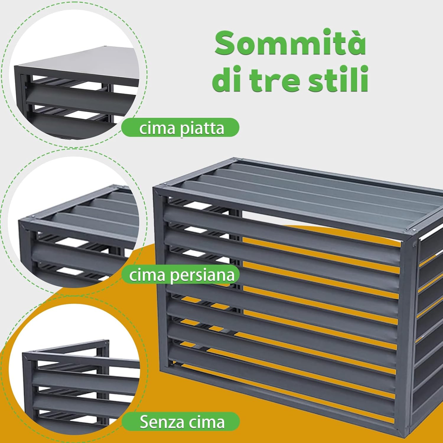  Housse De Climatiseur Extérieur – Housse De Pompe à Chaleur Robuste Pour Unités De Climatisation (L120W70H150) – Protection Résistante Aux Intempéries Pour Pompes à Chaleur Extérieures – Imperméable