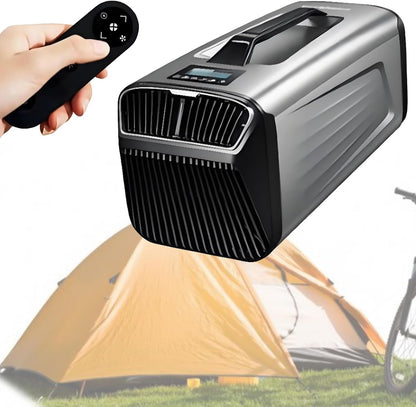  Climatiseurs Portables Pour Tentes, Puissance De Refroidissement De 5200 BTU, Climatiseur 4 En 1 Pour Une Utilisation Intérieure Ou Extérieure, Pique-niques, Camions, Camping-Cars A-12V