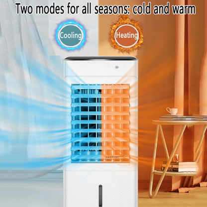  Climatiseur Mobile Portable 4 En 1 Fonction De Refroidissement, Chauffage Humidificateur Ventilation Refroidisseur D'air Avec 3 Vitesses Minuterie 12H Contrôle Télécommande/Écran Pour Maison