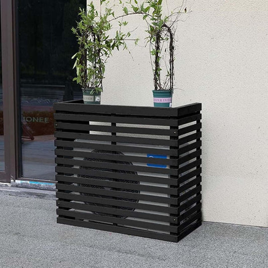 Ivholz Housse Pour Unité De Climatisation Extérieure – Volets Haute Résistance Aux Intempéries Pour Climatiseurs Centraux – Dissimulez élégamment Votre Unité De Climatisation Extérieure Avec Une