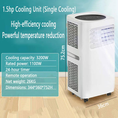  Climatiseur Portable, Unité Intelligente Intelligente AC Avec Déshumidificateur Cool Et Modes De Ventilateur Pour Les Chambres Jusqu'à 350 Sq.ft, Télécommande, Minuterie 24H, Kit D'installation