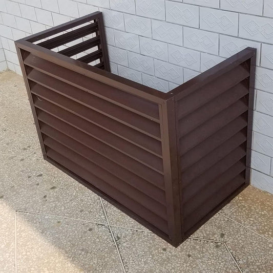 GENERIC Housse De Protection Pour Climatisation Extérieure – Protection Anti-vol Pour Climatiseur Toutes Saisons – Clôture Décorative Pour Unités De Climatisation Extérieures.