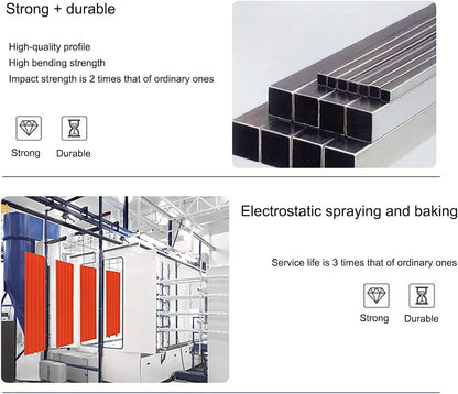 GENERIC Housse De Climatiseur D'extérieur De Qualité Supérieure – Protection De Pompe à Chaleur Avec Réduction Du Bruit En Aluminium Pour Une Utilisation En Intérieur/extérieur, Résistante Aux Intempéries Et