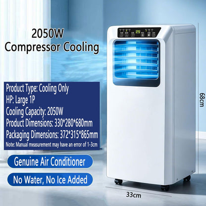  Climatiseur Portable, 12.000 BTU Cools Jusqu'à 300 Sq.Ft., Unité Intelligente AC Silencieuse Avec Déshumidificateur De Ventilateur Cool, Minuterie 24H Et Télécommande, Kit D'installation Pour Chambre