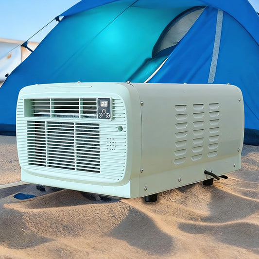 GENERIC Climatiseur Portable Avec Mode Déshumidificateur, Minuterie 12 Heures Et Contrôle De Bouton Pour La Chambre, L'appartement Ou Le Camping