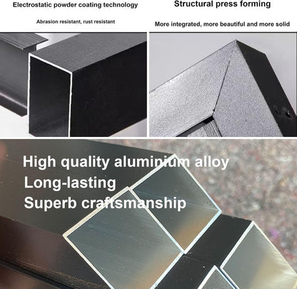 GENERIC Couvercles En Aluminium Pour Climatiseur, Couvercle De Condensateur Central AC, Pompe à Chaleur Et Protection De L'unité AC, Résistant Aux Intempéries, Design Robuste Pour Une Performance Optimale