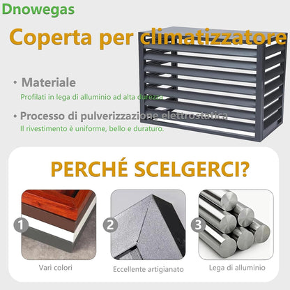  Housse De Climatiseur Extérieur – Housse De Pompe à Chaleur Robuste Pour Unités De Climatisation (L120W70H150) – Protection Résistante Aux Intempéries Pour Pompes à Chaleur Extérieures – Imperméable