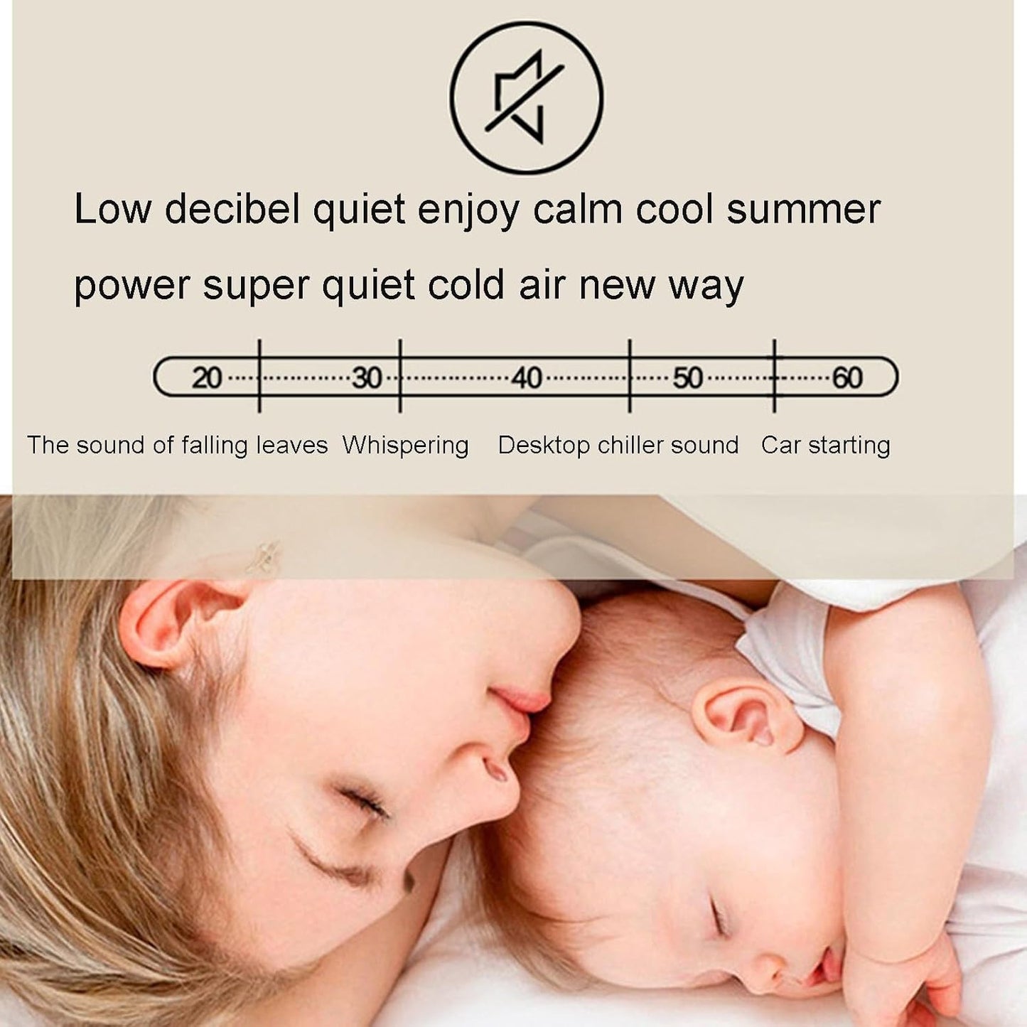  Mini Climatiseur Portable Blanc - Climatiseur Mobile Silencieux Sans Évacuation | 4 En 1 Rafraichisseur D'air & Petit Humidificateur Avec 3 Vitesses, Veilleuse & Rechargeable USB (2PC)