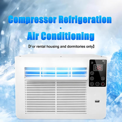  Climatiseur Portable Avec Déshumidificateur, Refroidissement Rapide Pour Le Dortoir De Chambre, Fonctionnement Silencieux, Comprend Tuyau D'échappement Et Tuyau D'évacuation, Configuration Facile Pour