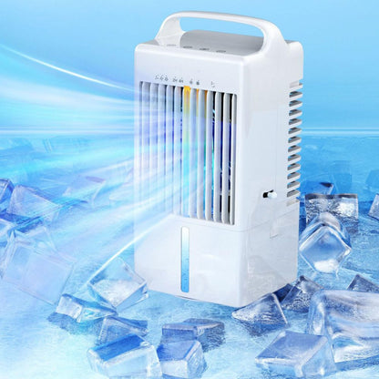 GENERIC Climatiseur Portable 3 En 1, Petit Climatiseur Personnel Avec Réservoir D'eau De 900 ML, Minuterie 2/4 H Et Petit Ventilateur De Refroidissement Avec Oscillation à 70° Pour 1200 ML.