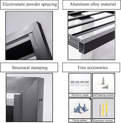  Couvertures En Aluminium Pour Unités Extérieures Résistantes Aux Intempéries Pour Climatiseur Et Pompe à Chaleur, Mini Housse Séparée, Protection Extérieure Durable, Compatible Avec Clôture D'intimité