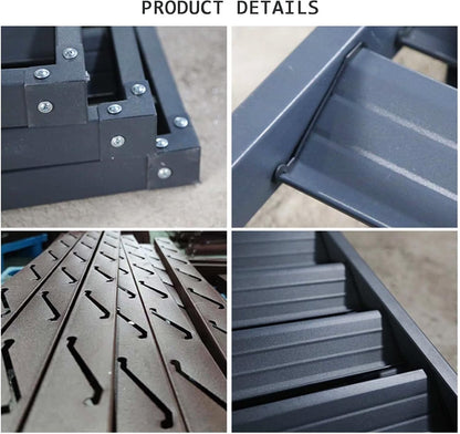  Housse De Protection Décorative Pour Climatiseur Extérieur En Aluminium - Protection Contre Les Intempéries Pour Unités De Climatisation - Boîtier Autonome Pour Poubelle, CVC Et Housse élégante