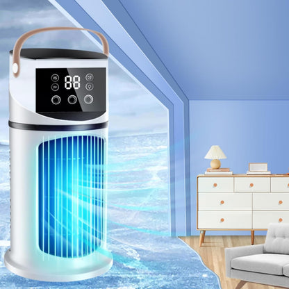  Climatiseur De Bureau | Climatiseur Portable Pour Pièce | Appareil De Brumisation Purifiante 9 Vitesses Réglable Avec Éclairage Pour Dortoir, Salon Et Chambre à Coucher