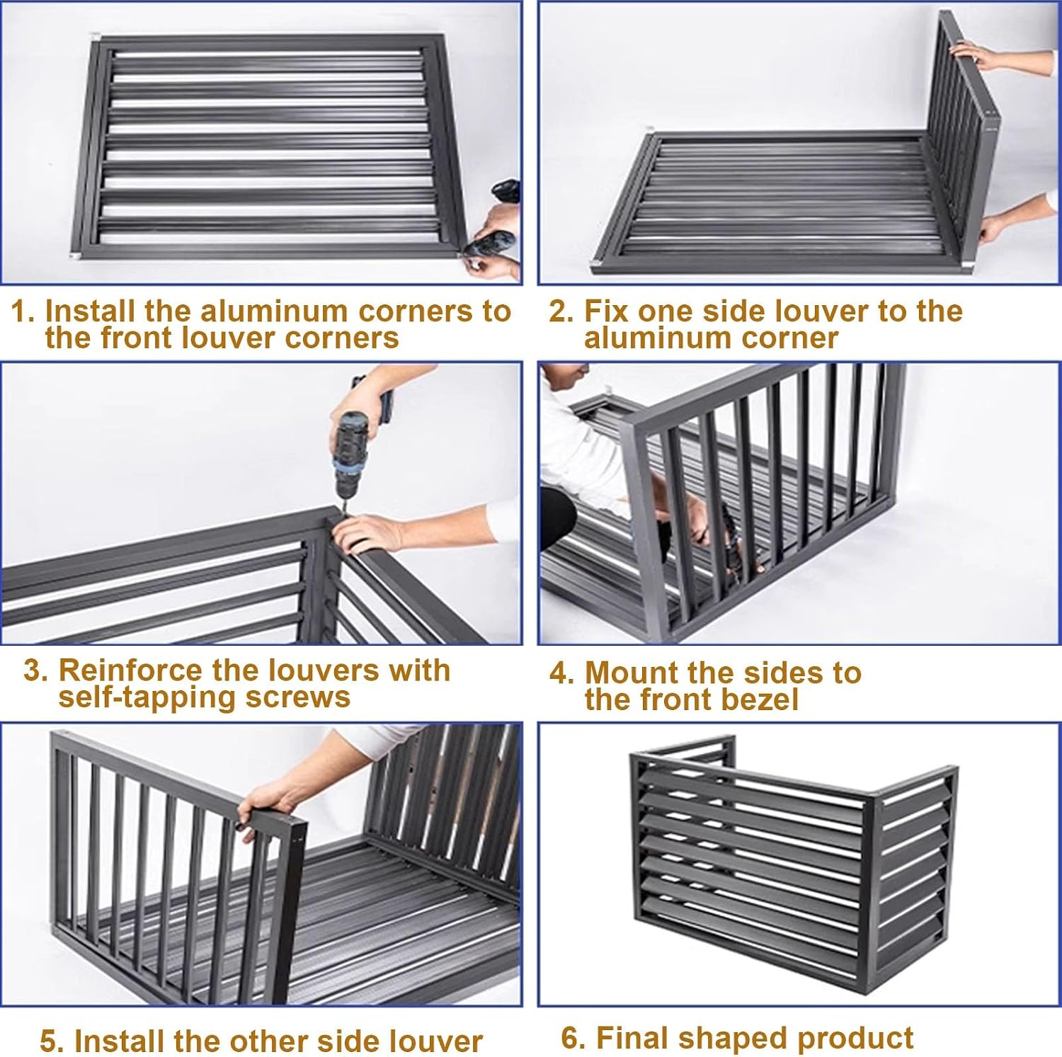 GENERIC Housse De Protection Imperméable Et Anti-poussière Pour Climatiseur Extérieur - Réduction Du Bruit - Compatible Avec La Plupart Des Marques