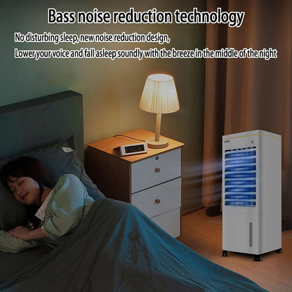 GENERIC Ventilateur De Climatiseur Portable Et Refroidisseur D'évaporation Avec Conception à Distance, Compacte Et Légère Pour Un Refroidissement Efficace à La Maison Ou Au Bureau