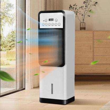 GENERIC Refroidisseur D'air évaporatif Portable Avec Réservoir 3L, 4 Modes, 3 Vitesses, 12H Minuterie, Télécommande, Refroidisseur De Marais Sans Fenêtre Pour La Chambre à Coucher, Pas De Tuyau Nécessaire