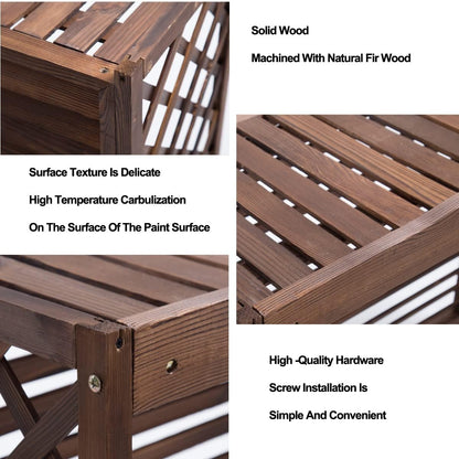  Grille De Protection Pour Climatiseur Et Support Pour Plantes Résistant Aux Intempéries En Bois IV Durable Pour Une Utilisation En Extérieur. Grille De Protection Pour Cl