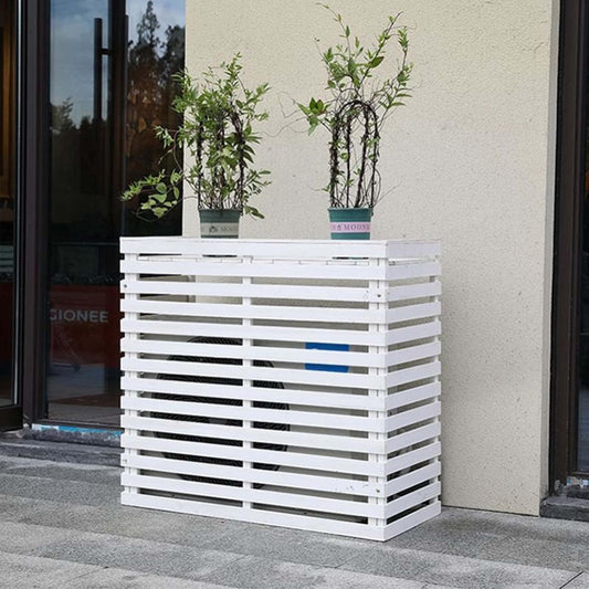  Grande Housse En Bois Résistante Aux Intempéries Pour Climatiseur Central - Protection De Qualité Supérieure