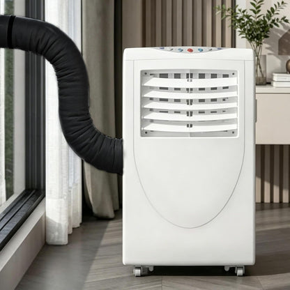  150cm Housse Portable Pour Tuyau De Climatisation Avec 3Sangles,Pour5/5.9in | Fibre De Polyester, Gris, Noir, Avec 3 Sangles à Boucle élastique, Lavable,protège Contre Les Dommages Extérieurs Para Maison