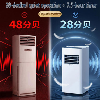  Climatiseur Portable 7000 BTU Pour 300 Pieds Carrés De Chambres.Mode De Sommeil 30dB Silencieux, Déshumidificateur De Refroidissement Rapide Avec Minuterie 24H Et Roulettes Pour Le Bureau à Domicile
