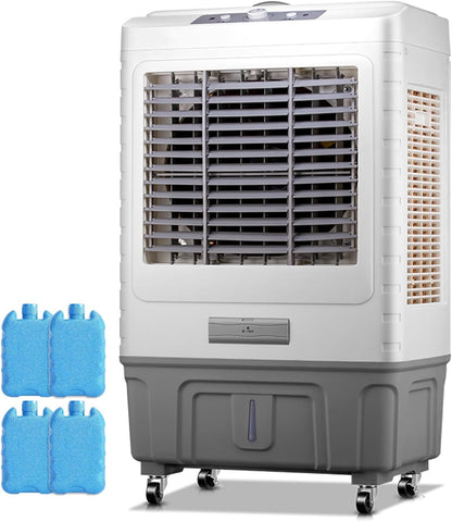 GENERIC Refroidisseur D'air Par évaporation Avec Grand Réservoir, 3 Vitesses, Oscillation Automatique Pour Bureau, Garage, Atelier De Refroidissement