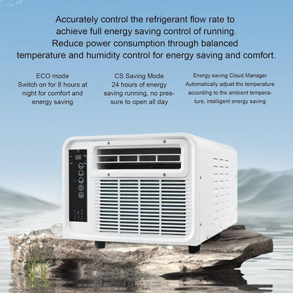  Climatiseurs Portables, Climatiseur à Faible Bruit Unité De Refroidissement Silencieuse Unité De Climatisation Personnelle Avec TéléCommande De Commande Vocale Pour Le Camping RV