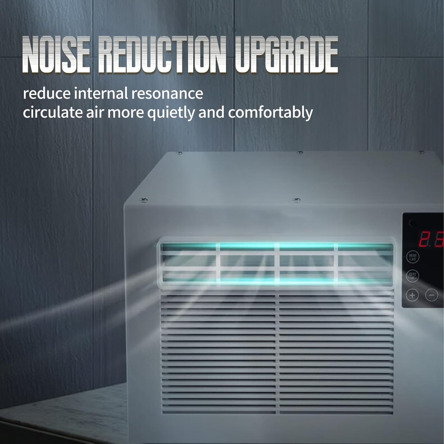  Climatiseur Portable, Déshumidificateur De Refroidissement Rapide, Pas D'unité Extérieure, Mini AC Compact Pour Chambre à Coucher, Cuisine, Dortoir