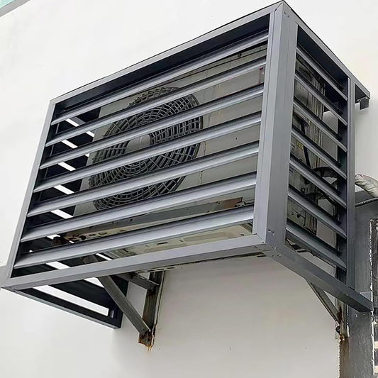  Housse De Protection Antivol Pour Climatiseur Et Pompe à Chaleur En Aluminium, Protection De Confidentialité En Alliage D'aluminium, Barrière Pour équipement De Piscine,