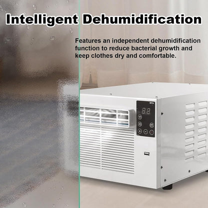 GENERIC Climatiseur Portable Avec Déshumidificateur, Refroidissement Silencieux Pour Chambre à Coucher, Bureau Et VR