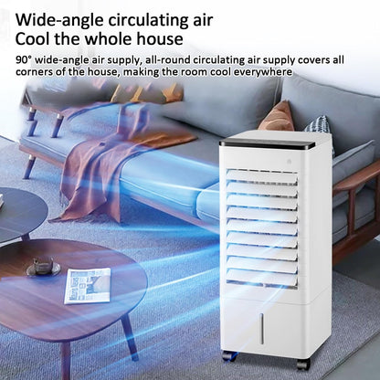 GENERIC Réservoir De Refroidisseur De Soirée 35L, Portable Avec Rouleaux Et Boîtes à Glace, Ventilateur Silencieux Pour L'intérieur/extérieur, Refroidissement Et Humidification Efficaces, Idéal Pour Le Bure