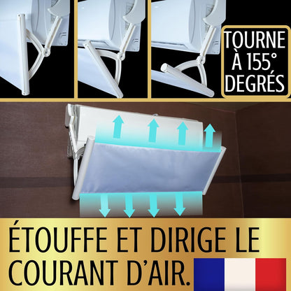  Déflecteurs De Climatisation Déflecteur Universel De Climatiseur Déflecteurs Pour Climatiseurs Déflecteur Pour Climatiseur Déflecteurs De Climatiseur Barrière De Conditioneur Déflecteur De Climatiseur