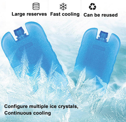  Climatiseur Portable à évaporation, 3 Modes Et Vitesses, Oscillation à 120°, Avec Filtre Et Bacs à Glace Pour Une Utilisation Intérieure Et Extérieure