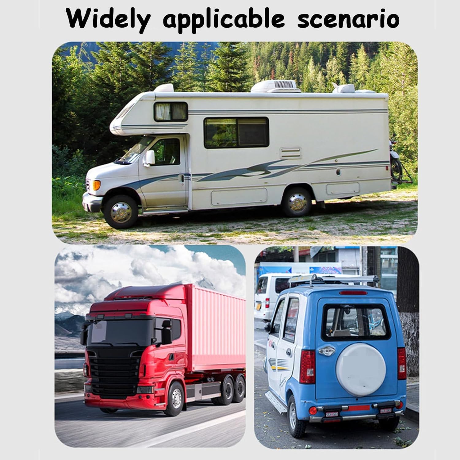 GENERIC Climatiseur De Toit Pour Camping-car, Bus, Camionnette, Camion | Basse Tension Et économe En énergie 12 V