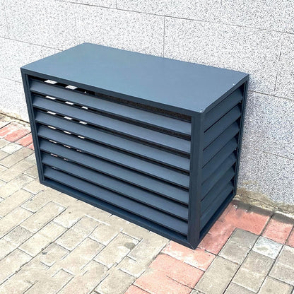 Housse De Climatiseur De Fenêtre Imperméable Et Résistante Avec Aluminium Pour L'extérieur Et La Poubelle, Protège L'unité De Condensation Des Débris