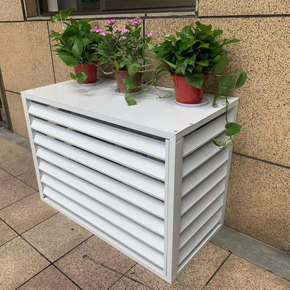 GENERIC Housse De Protection Pour Climatiseur Extérieur - Clôture De Protection Pour Unités De Climatisation - Hide & Shield - Pour Unités De Condensation Extérieures - Résistante Aux Intempéries