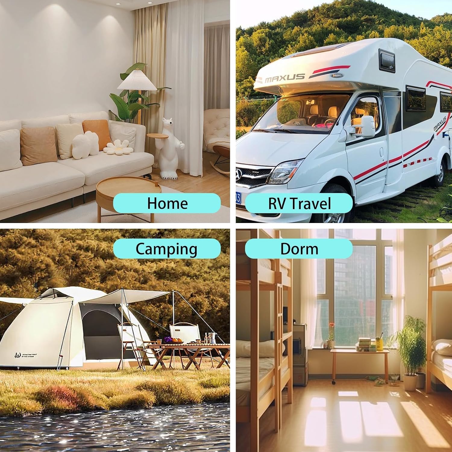  Climatiseur Portable, Déshumidificateur De Refroidissement Rapide, Pas D'unité Extérieure, Mini AC Compact Pour Chambre à Coucher, Cuisine, Dortoir