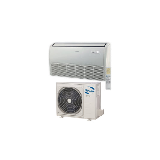  Climatisation Unité Extérieure Ydax Triphasée Et Unité Intérieure Allège Plafonnier Fdmx 10 Kw - Airwell