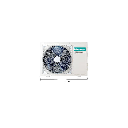  Climatiseur Fixe Hisense Kc50xs1g 3400w Wi-fi Et Auto-nettoyage