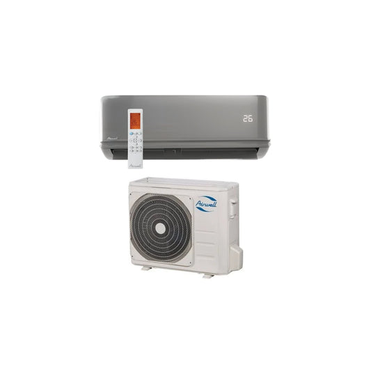  Climatisation Unité Extérieure Ydab Et Unité Intérieure Murale Hdmb Harmonia Gris 2.6 Kw - Airwell